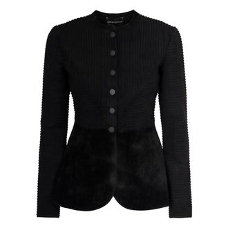 Emporio Armani Mujer, Chaquetas, Negro, Talla: M
