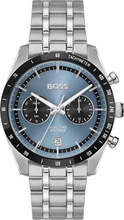 BOSS Tourmaster Chronograph Bracelet Watch, 41mm in Blue at Nordstrom