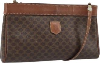 Celine Pre-owned Cross Body Bags, female, Brown, Size: ONE SIZE Pre-owned Plastic Cross Body Bag