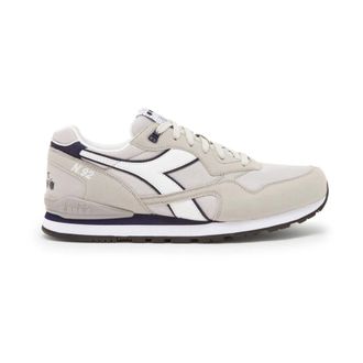 Diadora Heren, Schoenen, Grijs, Maat: 48 EU Leer