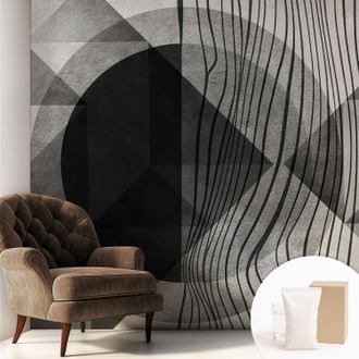 Tulup Carta Da Parati - Murale Alla Moda Decorazione - Camera Da Letto - Con Colla Gratuita Forme Astratte 250x250 Cm