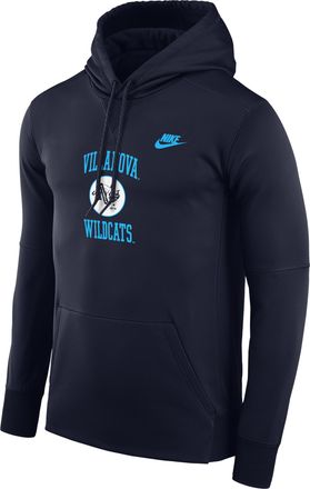 Nike Villanova Wildcats Nike Mens Football Therma-FIT College Hoodie in Blue | M41563P400VILL-NVY
