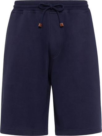 Brunello Cucinelli Shorts con coulisse - Blu