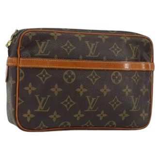 Louis Vuitton Clutch Vintage Pre-owned - - Pre-owned - Donna - Marrone - ONE SIZE