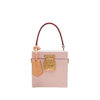 Louis Vuitton Pre-owned Bleecker Box Bag - Dames - Pre-owned - Roze - Maat: ONE Size Zijde