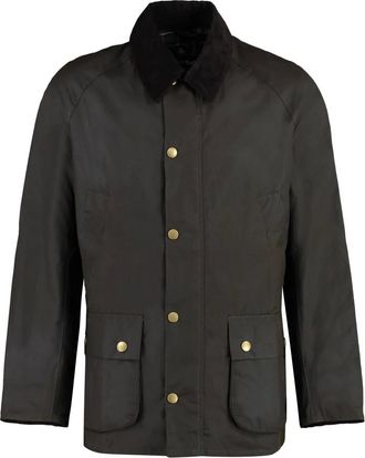 Barbour Jassen, Heren, Groen, S, Katoen, Ashby Waxed Cotton Jacket