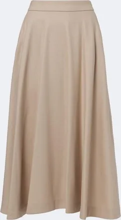 Max Mara Wool midi skirt