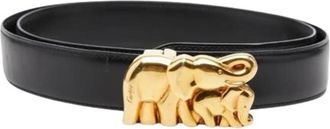 Cartier Pre-owned Belts, male, Black, Size: ONE SIZE Pre-owned Vintage Belt