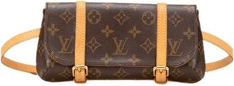 Louis Vuitton Pre-owned Belt Bags, female, Brown, Size: ONE SIZE Pre-owned Leather Belt Bag