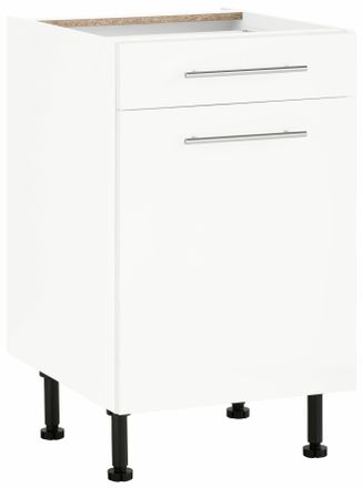 Wiho Küchen Unterschrank »Ela« Breite 50 cm, höhenverstellbare Füsse