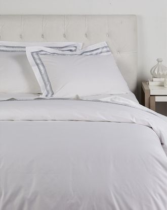 Maurizio Italy Jaws Embroidered Duvet Set