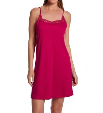 Hanro Michelle Chemise Nightdress In Fuchsia
