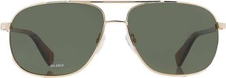 Polaroid Polarized Green Navigator Mens Sunglasses PLD 2074/S/X 0J5G/UC 60