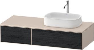 Duravit Zencha Mueble Bajo Lavabo, 1300x550mm, 2 Salidas, 1 - Duravit