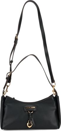 Love Moschino Elegante Moderne Schoudertas - Dames - Handtassen - Zwart - ONE Size - Leer - Tassen
