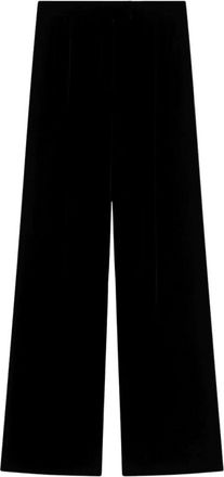Valentino Garavani Broeken, Dames, Zwart, S, Wide Broeken