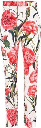 Dolce & Gabbana Floral Print High Waist Leggings