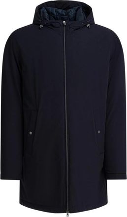 Herno Resort Parka in Travel Nylon Ponente - Heren - Parka Jassen - Blauw - 5XL - Nylon - Jassen
