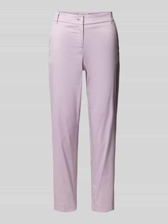 Christian Berg Slim Fit Stoffhose in verk&uuml;rzter Passform in Lavender, Gr&ouml;&szlig;e 34