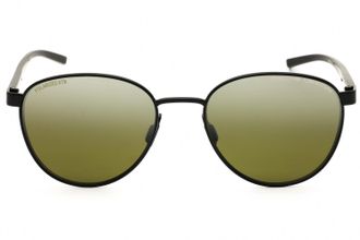Porsche Design P8945 Round Metal Sunglasses - Black