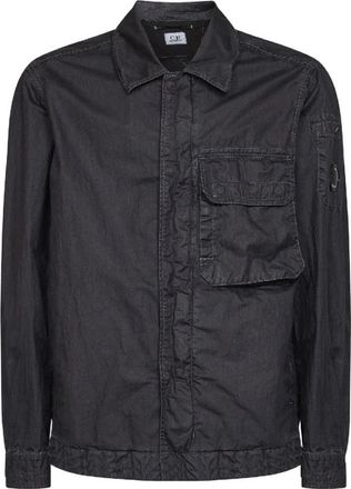 C.P. Company Hombre, Chaquetas, Negro, Talla: 2XL