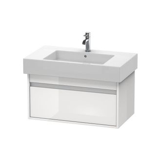 Duravit Duravit Ketho Mueble Lavabo De Pared 6690, 1 Extra&iacute;ble, 800mm, Para Vero, Color (frente/cuerpo): Decoraci&oacute;n Roble Europeo - Kt669005252