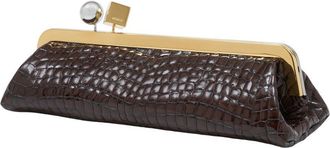 Jacquemus Womens La Pochette Salon - Jacquemus Cotton Brown Goatskin Bags Shoulder-Hobo-Bags