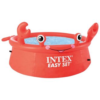 Intex Piscina Inflable Happy Crab Easy Set 183x51 Cm Intex