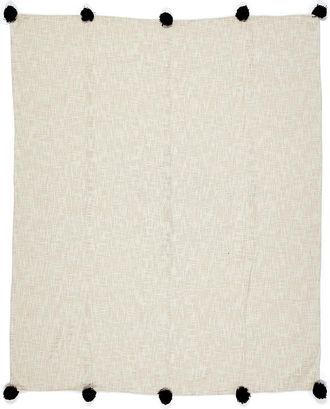 Liv Interior Decke Arrow Black aus 100% Bio-Baumwolle 140 x 200 cm