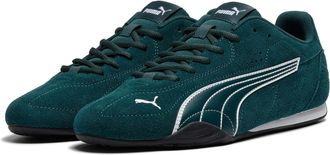 Puma Unisex Catch SD Trainers, Green Terrain White Black, 10 UK