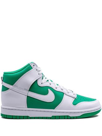 Nike Dunk High Pine Green White sneakers