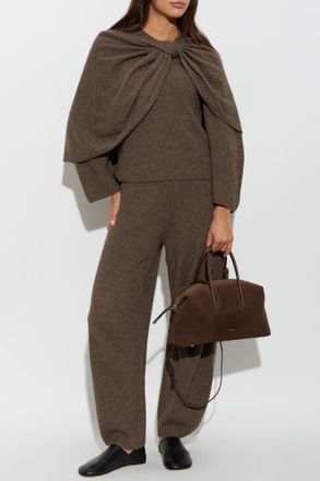By Malene Birger Wool Trousers Carmela, Womens, Brown