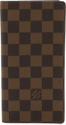 Louis Vuitton Brown Damier Canvas Damier Canvas Pvc Long Bill Wallet (Bi-Fold) (Pre-Owned)