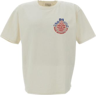 Rhude White Graphic Logo T-Shirt