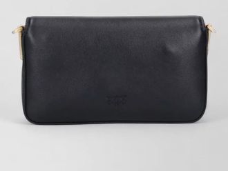 Pinko love bag leather clutch bag