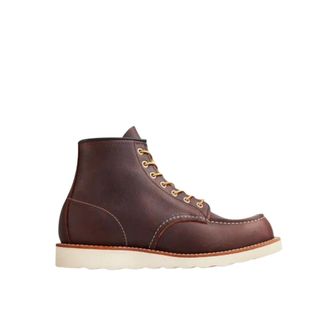 Red Wing Shoes Lace-up Boots, male, Brown, Size: 9 1/2 US Moc Toe 8138