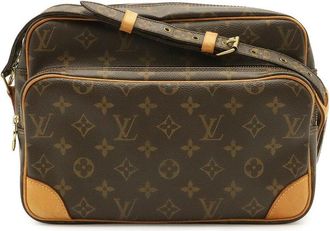Louis Vuitton Brown Coated/Waterproof Canvas Nile (Authentic Pre-Loved)