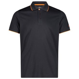 F.lli Campagnolo Polo Piquet Polo-Shirt f&uuml;r Herren | grau/schwarz