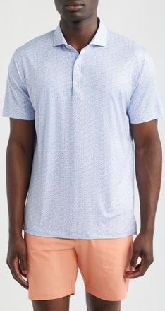 Johnnie-O Petals Featherweight Performance Polo in Kona at Nordstrom, Size Xx-Large