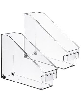 Sorbus Pack Of 2 Tall Roll Out Fridge Caddies With Wheels