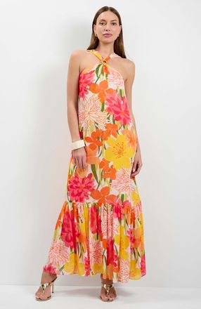 Trina Turk Navigli Sleeveless Maxi Dress