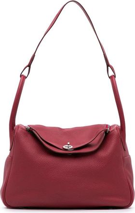 Herm&egrave;s Pre-owned Hermes Clemence Lindy 34 Ladies T