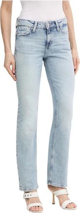 Guess Dames, Jeans, Blauw, Maat: W27 L30 Katoen