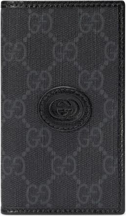 Gucci Accessoires, Heren, Zwart, ONE Size, GG Retro Kaarthouder