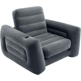 Intex Pull-Out Chair 117x224x66 cm Dark Grey Intex
