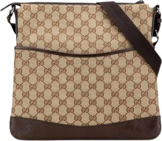 Gucci Pre-owned Cross Body Bags, female, Brown, Size: ONE SIZE Pre-owned Crossbody Bag