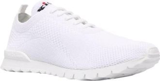 Kiton Mens Sneakers White Ss26 M