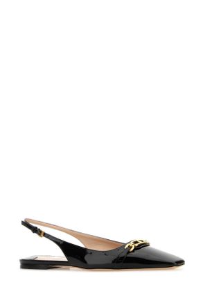 Tom Ford W3556lcl072g 1n001 Black Ballerine Flat Shoes