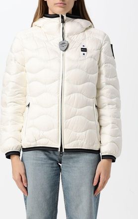 Blauer Piumino corto Camelia slim fit con cappuccio in shearling