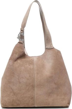 Coccinelle Tassen, Dames, Beige, ONE Size, Leer, Beige Shopper Tas Elegant Voor Dagelijks Gebruik